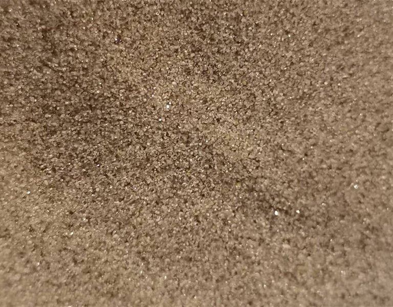 sabbia di zirconio